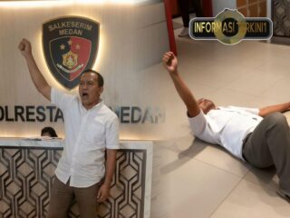 Kericuhan Pecah di Polrestabes Medan, Keluarga Tersangka Protes Tak Diberi Izin Besuk