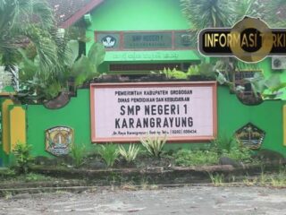 Songsong Hari Jadi ke-300 Kabupaten Grobogan, SMPN 1 Karangrayung Tebarkan Semangat Kemajuan