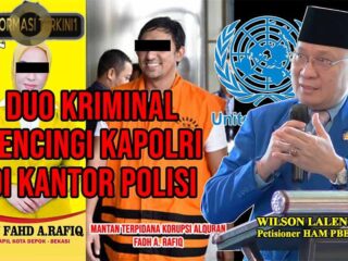 Hukum Rimba di Markas Polisi: Wilson Lalengke Desak Kapolri Tangkap Fadh Arafiq dan Istri