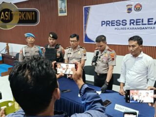 POLRES KARANGANYAR GEREBEK GUDANG PENGOPLOS GAS! Ratusan Tabung Disita, Praktik "Suntik" Gas Subsidi Terbongkar