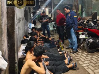Polsek Semarang Utara Amankan 8 Pemuda Terkait Tawuran Viral dan Penyaderaan di Kebonharjo