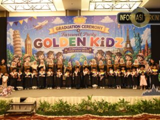 Graduation Ceremony & Farewell Party Golden Kidz 2 Tahun 2026, Momen Haru Lepas Generasi Emas Menuju Jenjang Baru