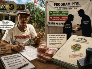 Dugaan Penyalahgunaan Keuangan Program PTSL di Desa Wareng Disorot