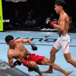 DEBUT MENGGELEGAR! BILAL HASAN HANCURKAN PETARUNG PERU DENGAN KO DI UFC SHANGHAI